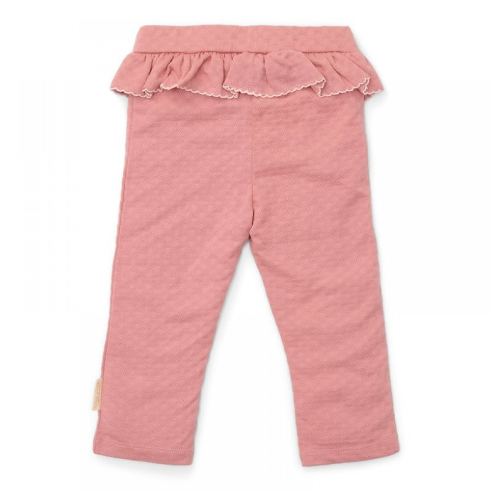 Бебешки Панталон с Къдрички Pink Blush