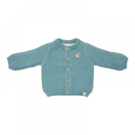 Бебешка Плетена Жилетка Baby Blue Little Dutch