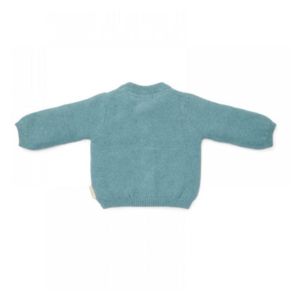 Бебешка Плетена Жилетка Baby Blue Little Dutch