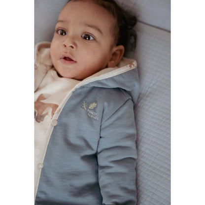 Бебешко Двустранно Яке Stone Blue Little Dutch