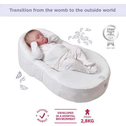 Red Castle Анатомично гнездо Cocoonababy® white Fleur de coton®