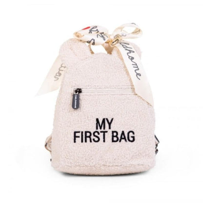 Детска раница Childhome - My First Bag Teddy Ecru