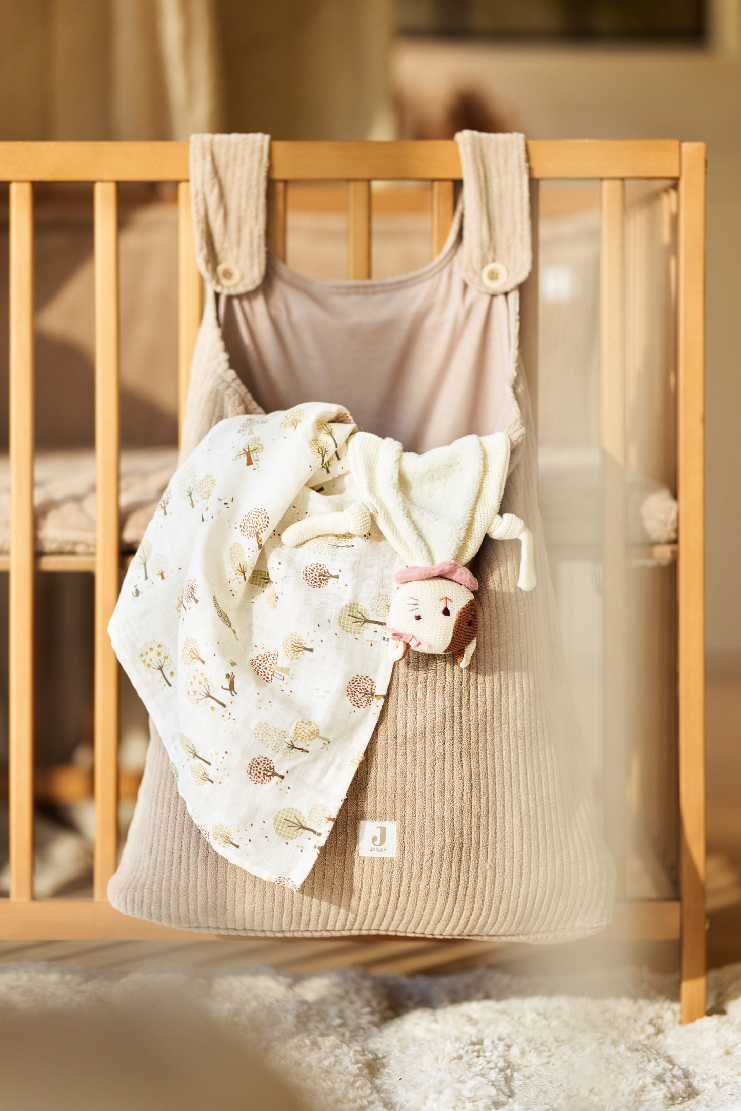 Муселинови пелени Jollein Tiny Park 3бр. 70х70см