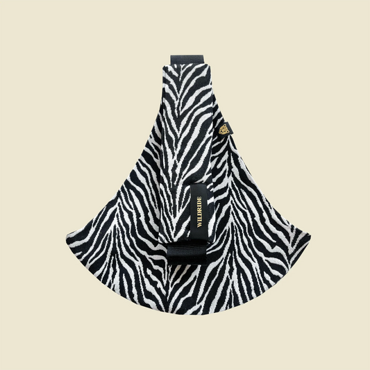 Ергономична раница - носилка за бебеносене Wildride Black Zebra Premium
