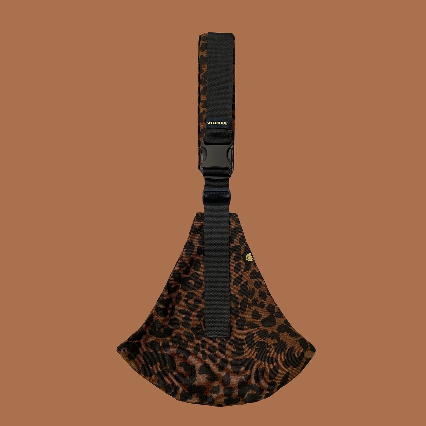 Ергономична раница - носилка за бебеносене Wildride Brown Leopard