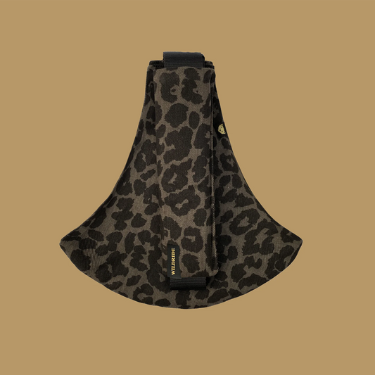Ергономична раница - носилка за бебеносене Wildride Grey Leopard