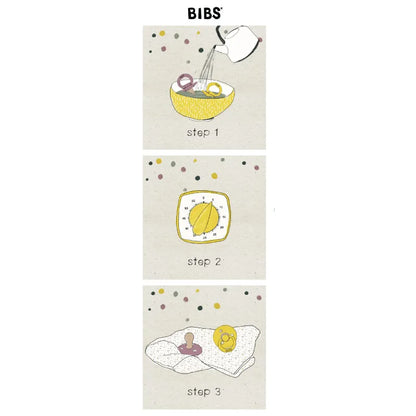 1бр. Биберон BIBS COLOUR Ivory, 0-6 месеца