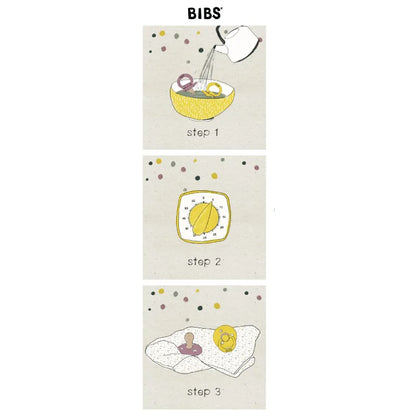 2 бр. Биберони BIBS COLOUR Dusty Blue/Steel Blue 6-18 месеца